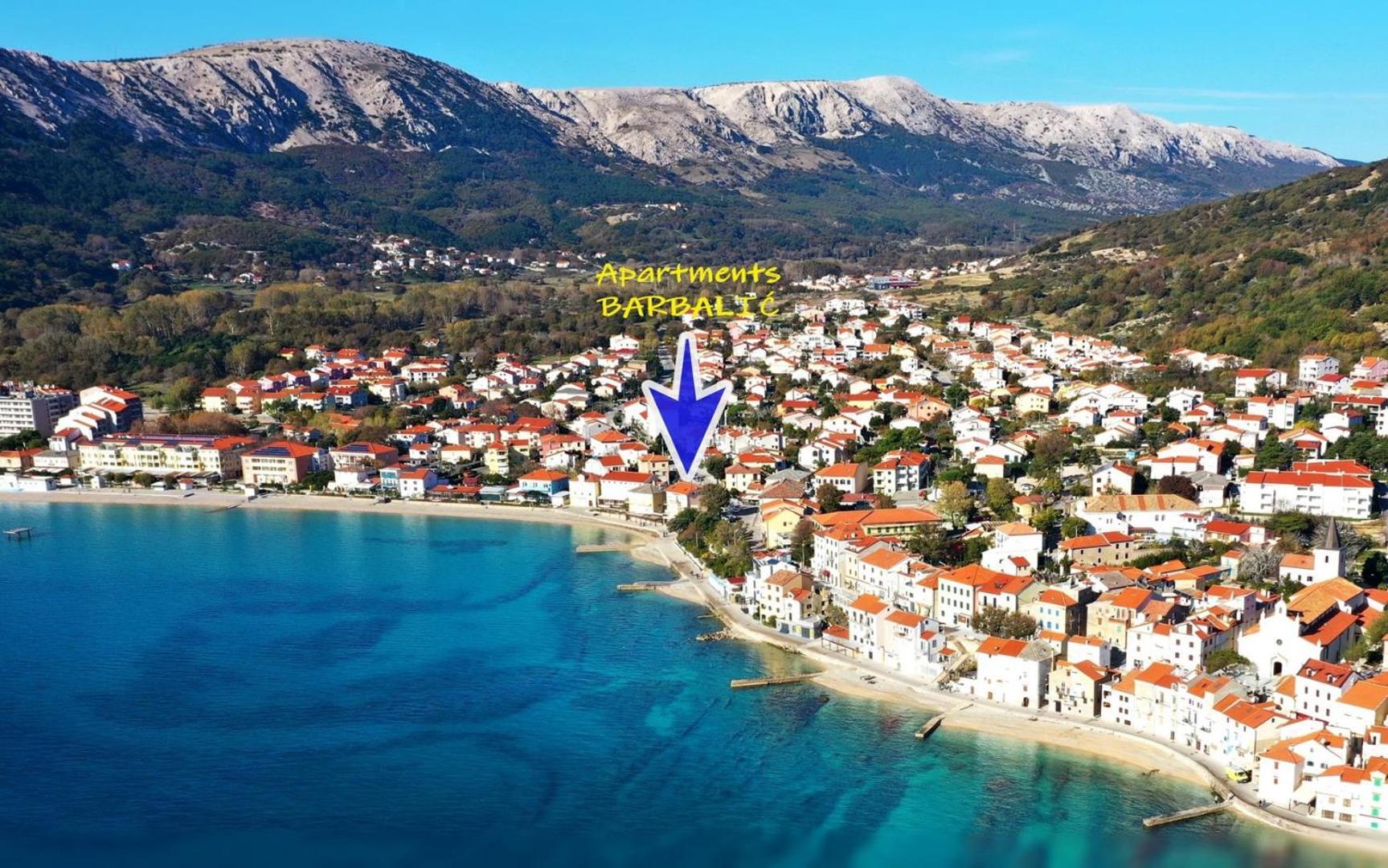Apartments Barbalic Beach Baška Exterior foto